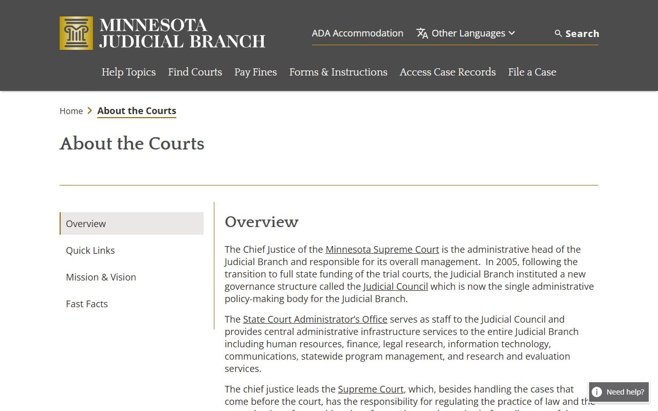 Minnesota court structure overview for Steele County readers